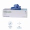 Boardwalk 380 Series, Disposable Gloves, 4 mil Palm, Nitrile, Powder-Free, XL, 1000 PK, Blue 380XLCTA - alternate 5